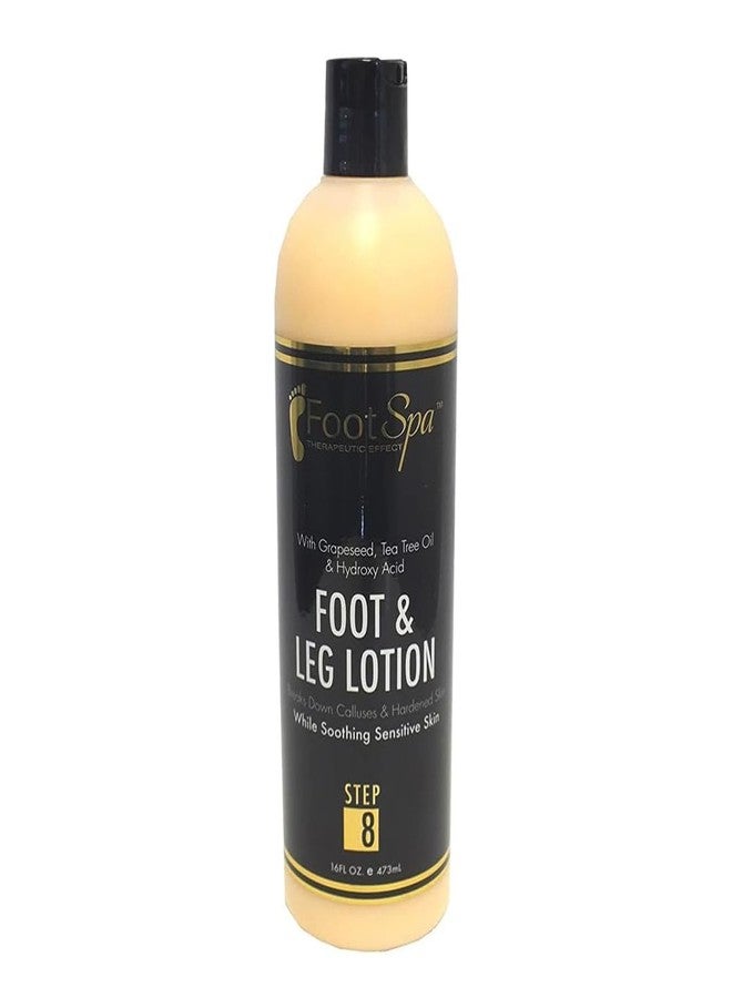 footspa Foot SPA - Healing Therapy Massage Lotion, 16 Oz - with Peppermint and Eucalyptus - Professional Pedicure, Body and Hot Oil Manicure, Infused with Natural Oils and Vitamins - Image 1