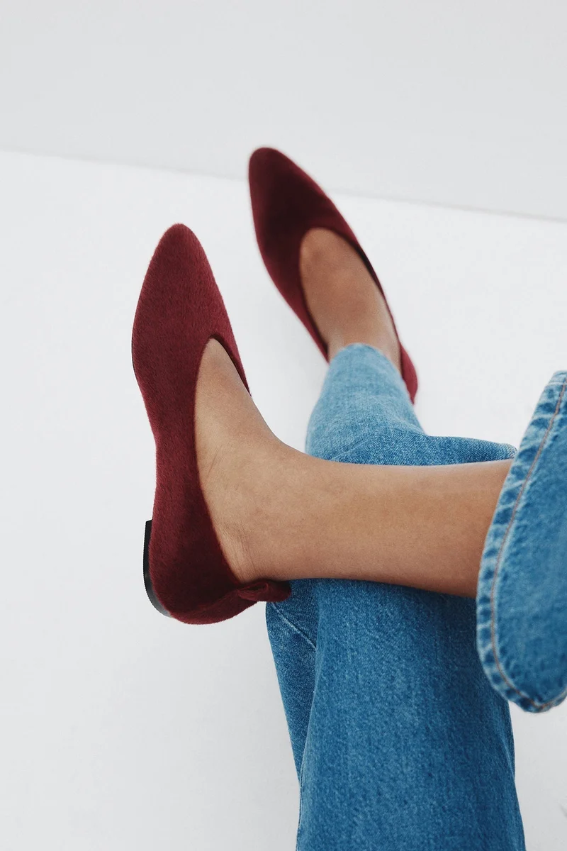 H&M Pointed ballet flats