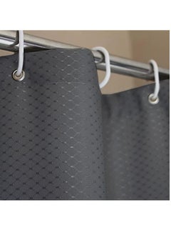 Premium Shower Curtain Waterproof Thickened Polyester Fabric Durable Mildew Stain Resistant Stylish Curtain (Dark Grey, 180 x 180 cm) - pzsku/ZDAAD2FE8A0F2EA278D8CZ/45/_/1740661560/1831d34c-49b6-4182-a28a-79d8dece7eb3