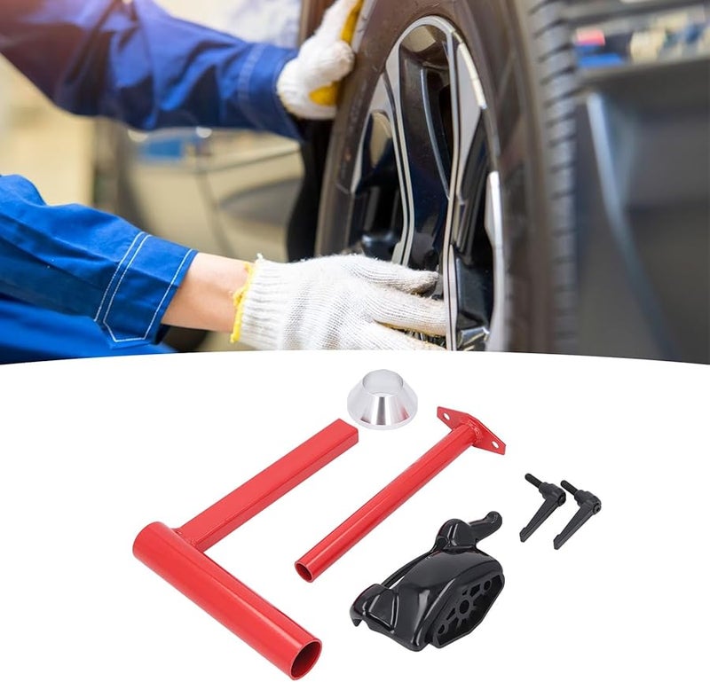 طقم مغير الإطارات اليدوي من الفولاذ الكربوني متين ودقيق عاليًا لمختلف المركبات - Image 3