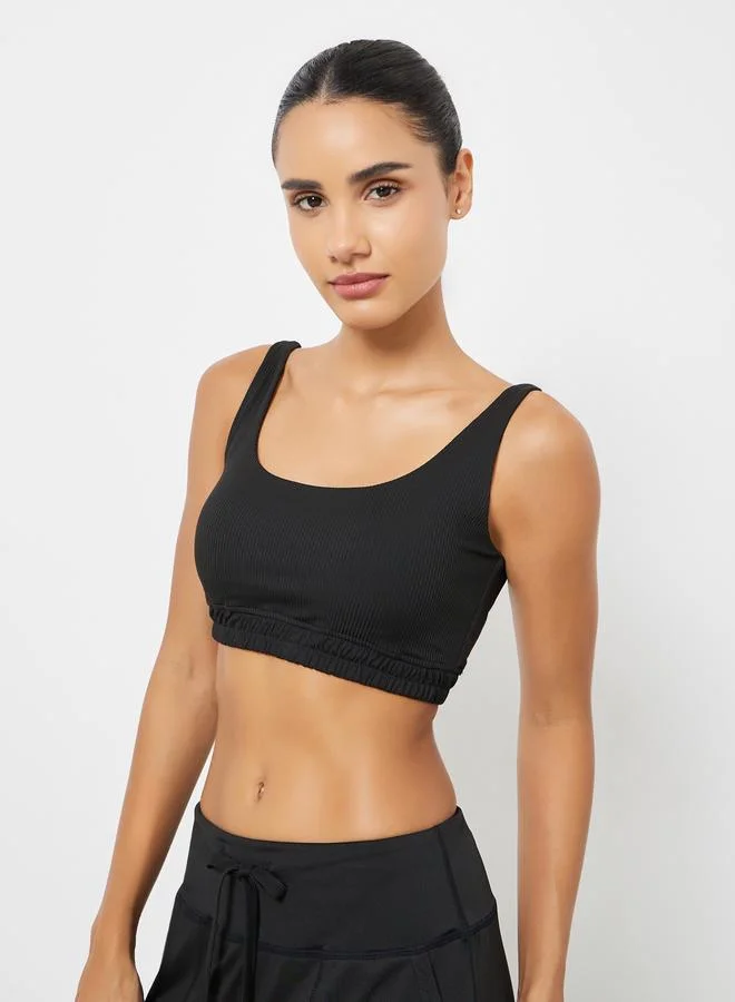 Styli Active Ribbed Small Underband Sports Bra