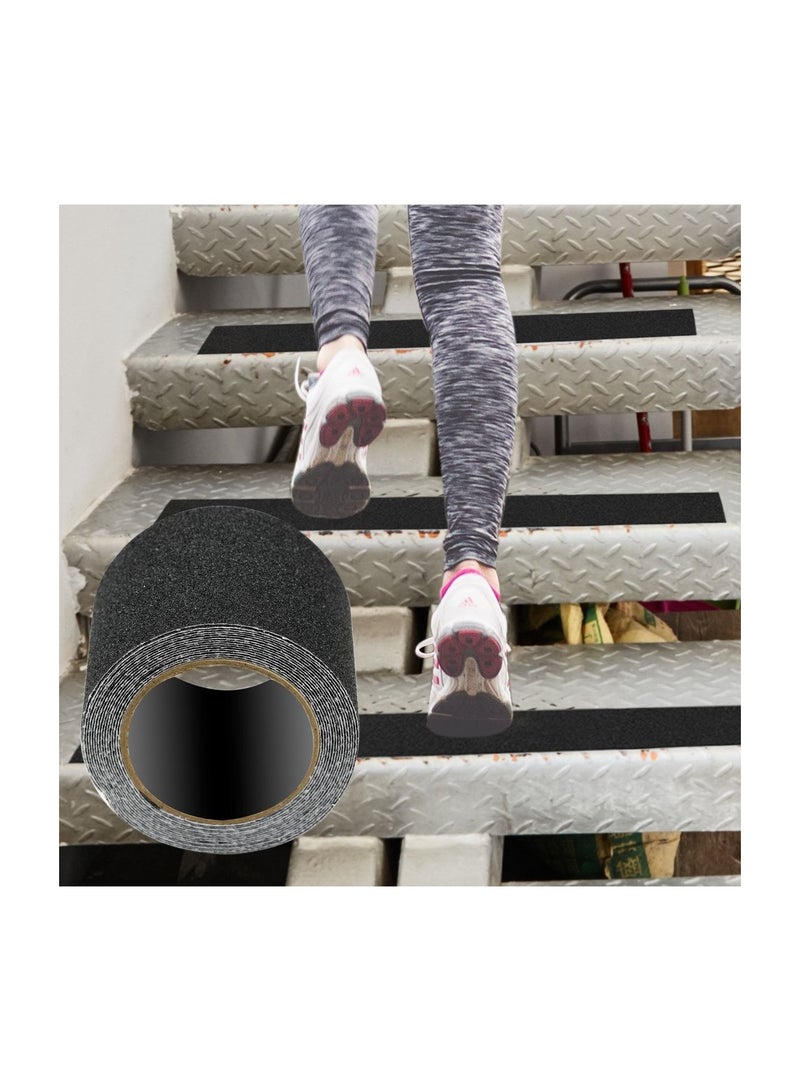 2-Piece Anti Slip Tape for Indoor Outdoor Stair Treads, 5M Long 5CM Wide Each Roll Easy Install - Image 5
