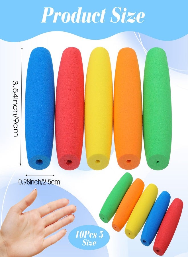 Thrymme 10 PCS Foam Grip Tubing for Utensils, Non-Slip Foam Tubing for Handle Grip - Image 3