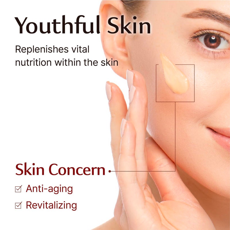 Sooryehan Hyobidam Fermented Cream (1.7fl oz) - Korean Facial Care. Face Moisturizer for Women. Wrinkle Cream for Women, Night Cream for Face with Wild Ginseng - Image 5
