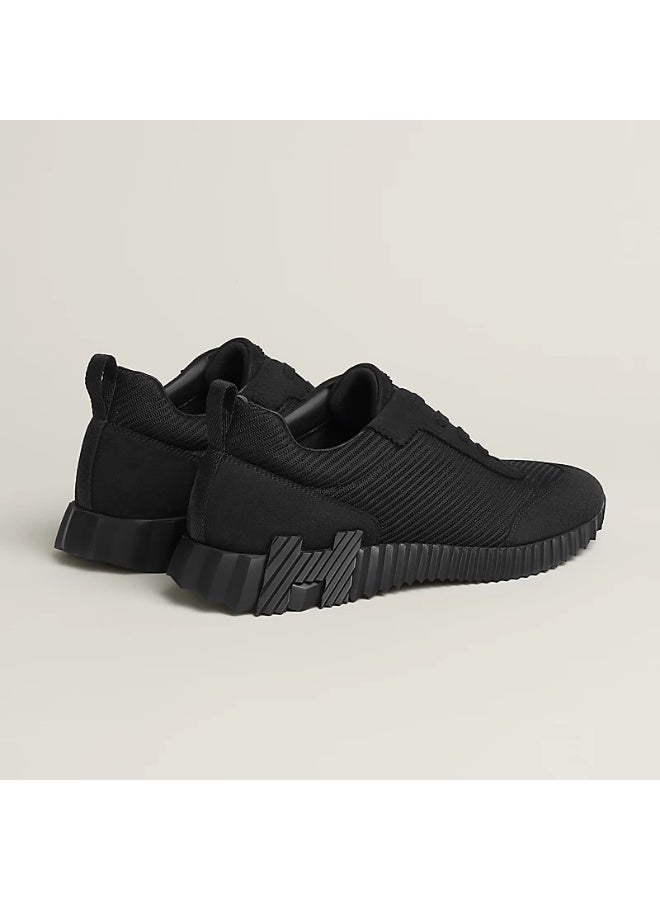 Hermes H24 Mens All Black Bouncing Sneakers - Image 2