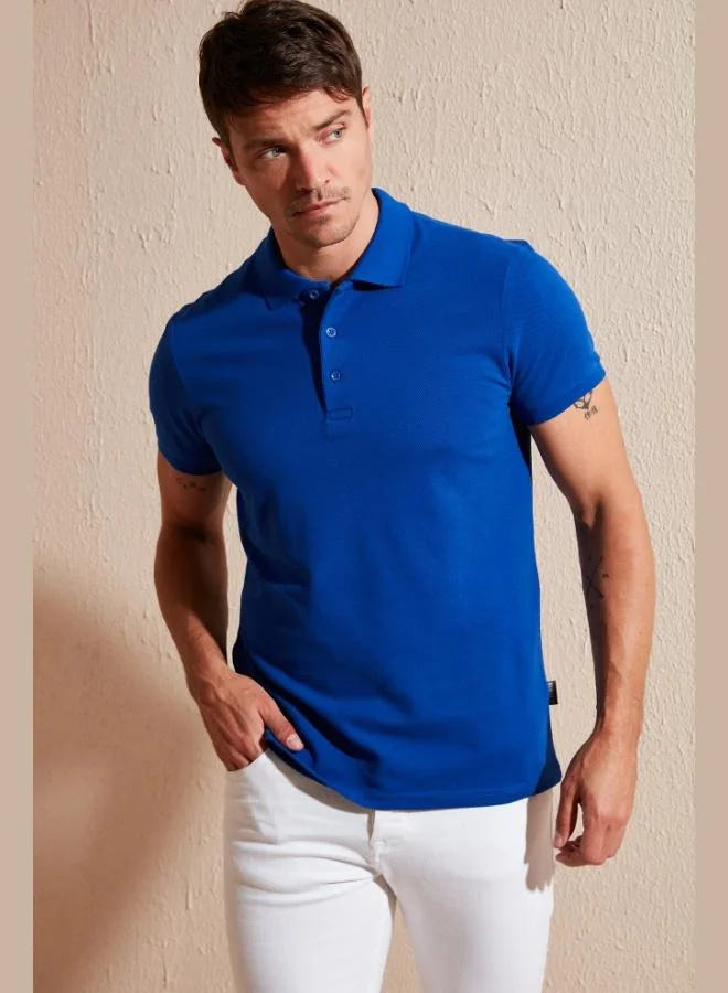 Buratti  Buratti Cotton Regular Fit Button-Down Polo Collar 3-Pack T-Shirt Men's T-SHIRT 5902127S3 for Men | Best Price UAE