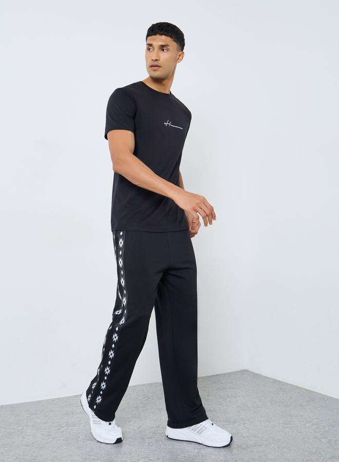 Styli Boho Tape Oversized Terry Jogger - Image 2