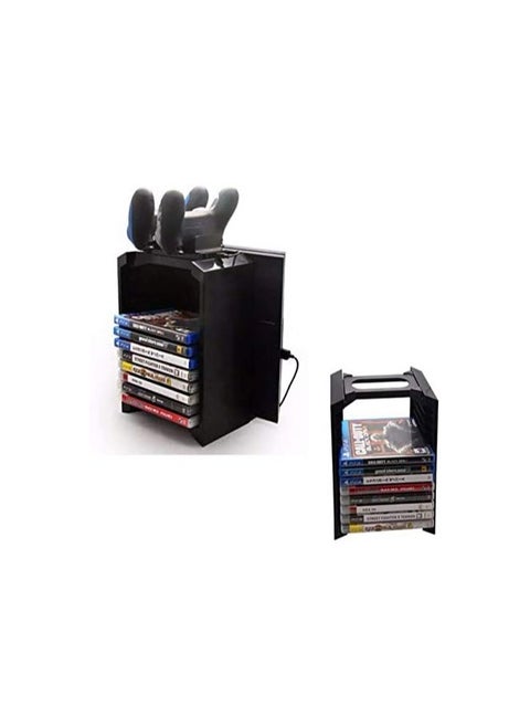 Console Stand And Wired Charging Dock For PlayStation 4 (PS4)