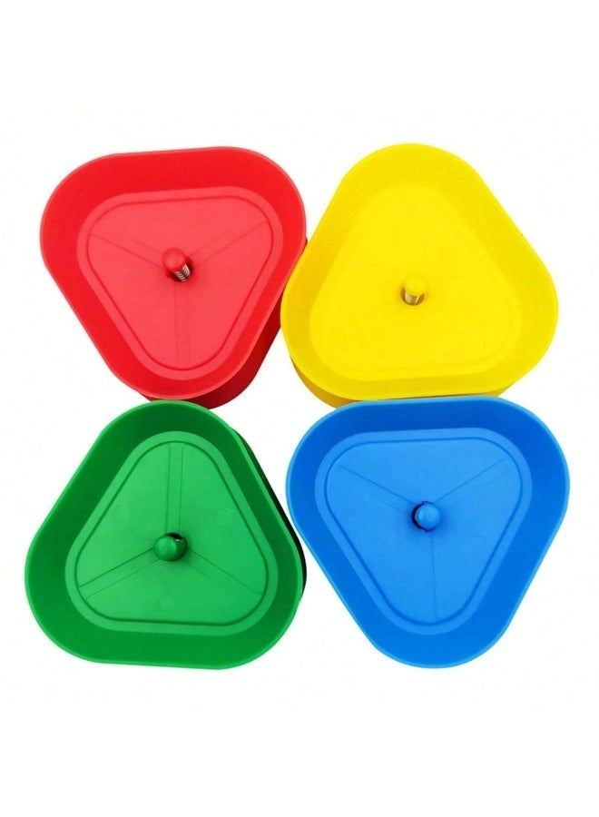 ShebSheb Playing Card Games Holder - 4Pack Little Hands Cards Tray for Kids, Seniors,Hands Free Cards Holders for Cards Game, Poker Parties, Family Card Game Nights - Image 5
