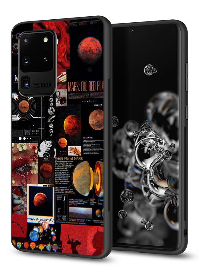 Tolwak Samsung Galaxy S20 Ultra Protective Case Cover Mars Art - Image 1