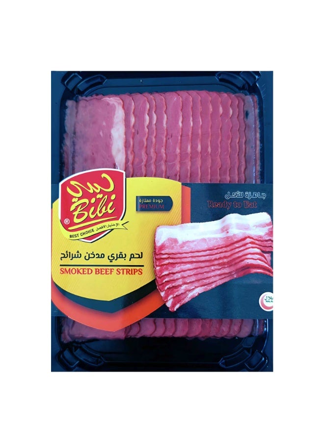 Bibi Smoked Beef Strips 200g
