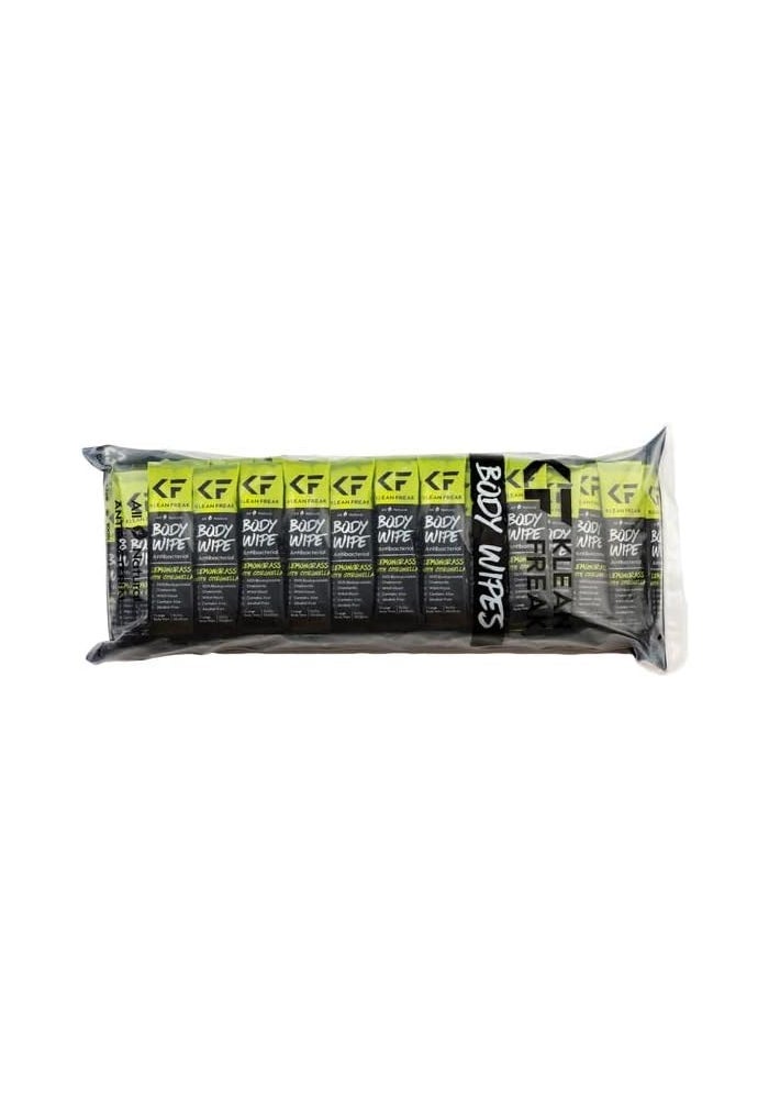 Klean Freak Body Wipes - 100 Pack - Lemon Grass/Citronella