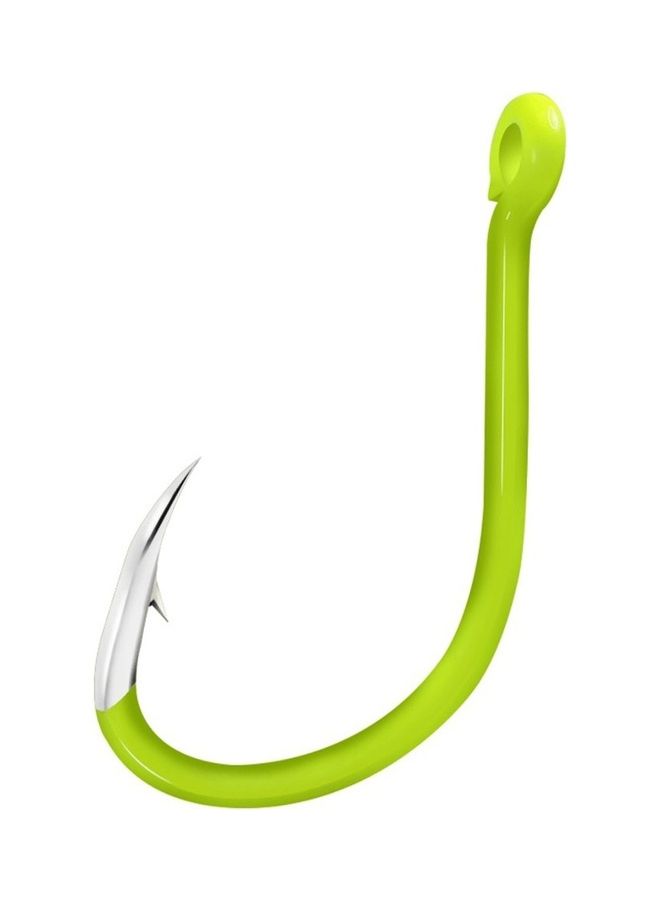 NIBEMINENT 50-Piece Carbon Steel Glow In Night Fishing Hooks - Image 2