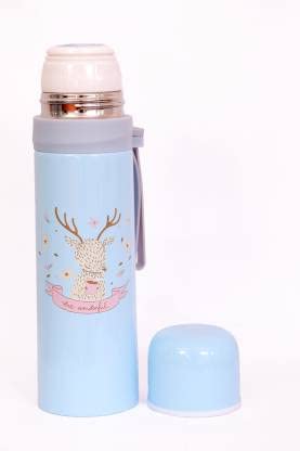 Generic 500ML Stainless Steel Water Bottle for Kids Hot and Cold Beverages for Upto 6 Hours BPA Free and Leakproof Thermosteel Double Walled Insulated Vacuum Thermos Flask  - Image 4
