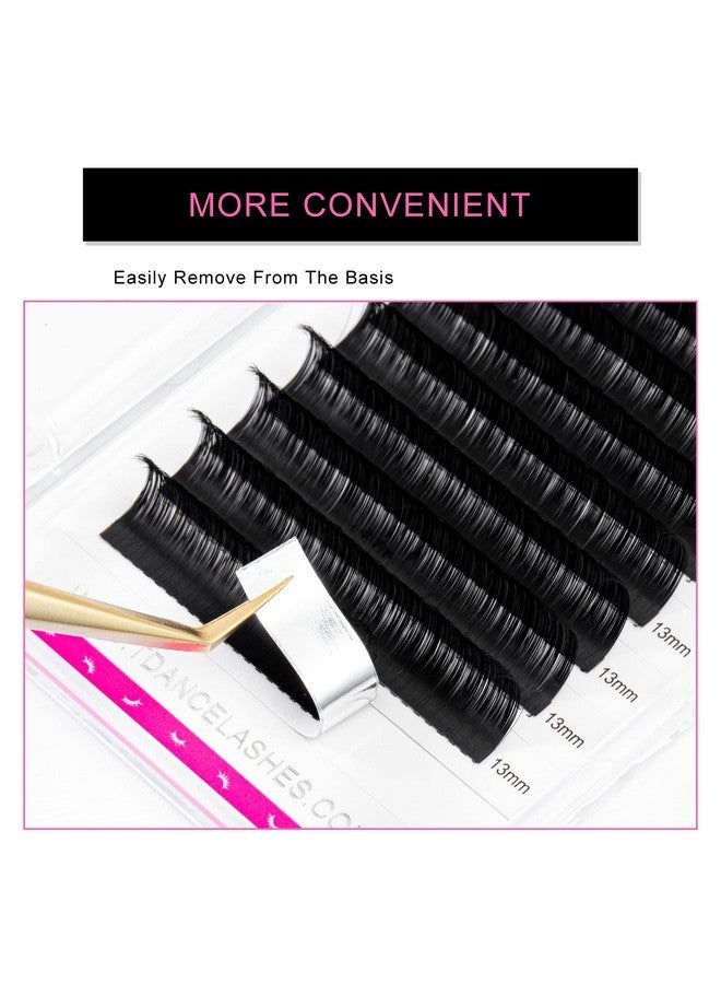 TDance Premium Cc Curl 17Mm Semi Permanent Individual Eyelash Extensions 0.05Mm Thickness False Mink Silk Volume Lashes Extensions Professional Salon Use(Cc,0.05,17Mm) - Image 3