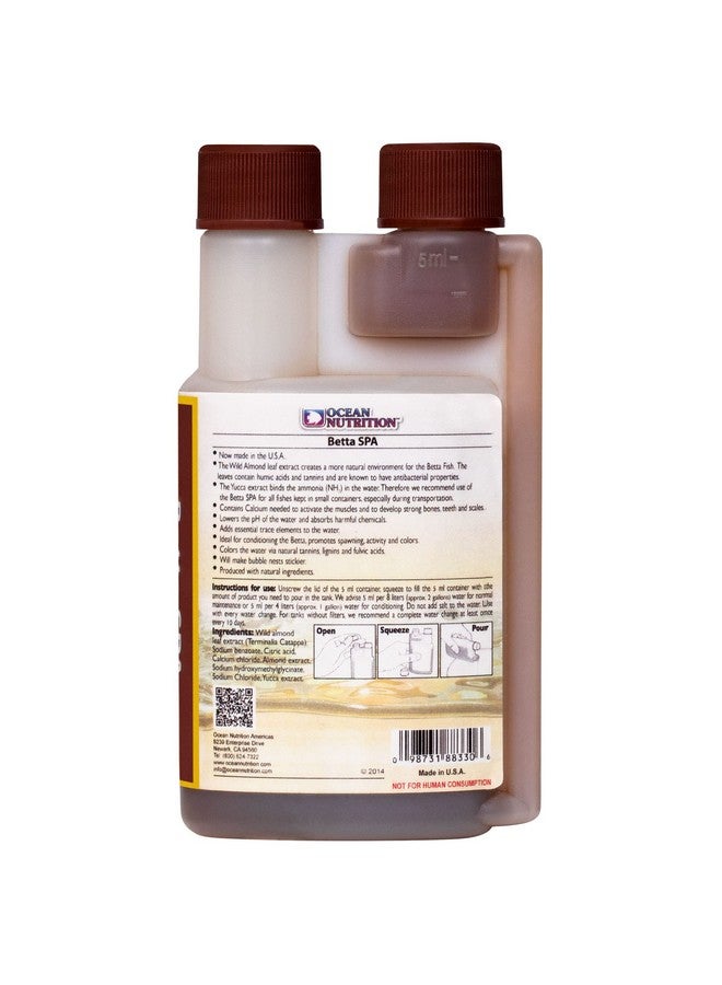 أويشن نيوتريشن بلسم مياه بيتا سبا من أوشن نيوتريشن | مكونات طبيعية | ملحقات أحواض أسماك البيتا | مُحسّن ألوان فائق | بلسم مياه للأحواض المائية | صُنع في الولايات المتحدة الأمريكية - ١٢٥ مل - Image 3