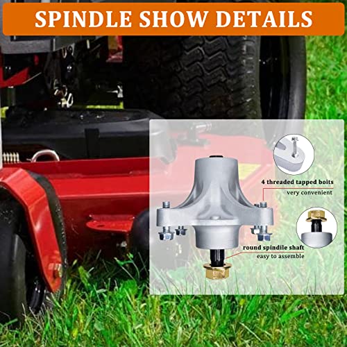 KOOTANS Lawn Mower Spindle Replace for Toro Exmark Oz-line, Toro SS4235 SS5000 SS4200 and Timecutter 5060, Part Numbers 117-7267, 117-7439, Replacement Mower Deck 34" 42" 50" 60" Spindle Assembly - Image 4