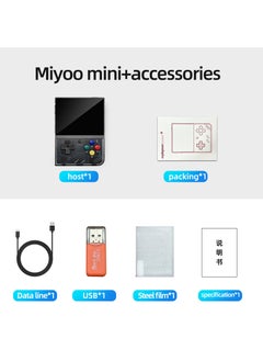 Miyoo Miyoo Mini Plus+ Portable GBA Game PS1 Handheld Game Console (Black 32G)  - Image 4