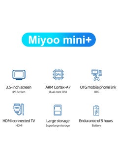 Miyoo Miyoo Mini Plus+ Portable GBA Game PS1 Handheld Game Console (Black 32G)  - Image 5