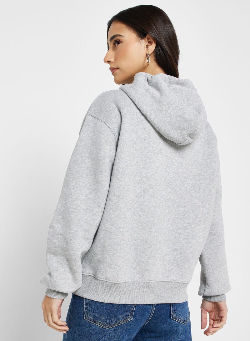 TOMMY HILFIGER Logo Knitted Hoodie - Image 2