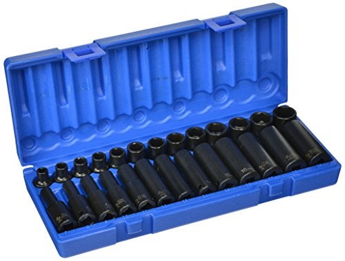 Grey Pneumatic (1226M 3/8" Drive 26-Piece Deep Length Metric Master Socket Set - Image 1
