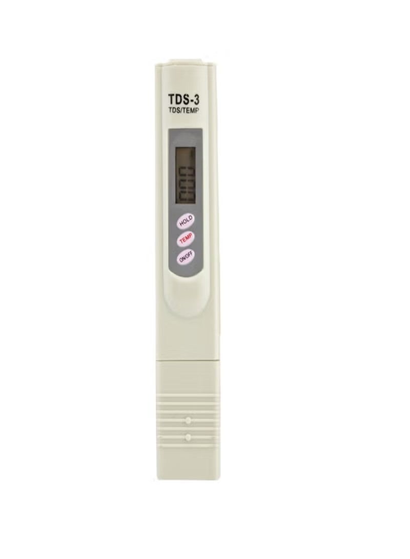 جهاز قياس جودة المياه الرقمي TDS-3، جهاز محمول بشاشة LCD لقياس جودة المياه - Image 1