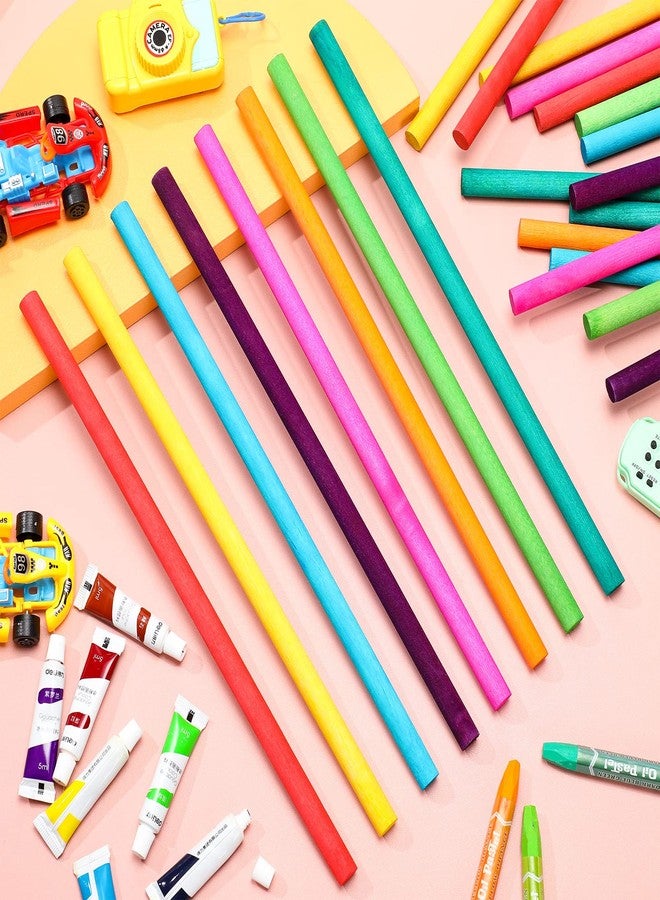 Yookeer يوكير 24 قطعة عصي إيقاع للأطفال بالجملة 12 بوصة عصي لومي خشبية ألعاب موسيقية 8 ألوان آلات موسيقية للأطفال البنات الأولاد toddlers فصل دراسي روضة أطفال إيقاع - Image 4