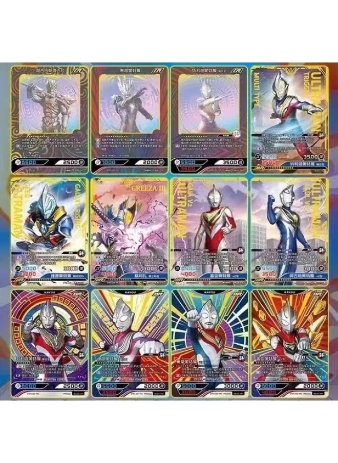 null - Ultraman Card Hero Showdown Competitive Edition 3-3 Bomb 2 Bomb Noah CR Card Ling Garka Card Game-Color:[ultraman Double Eleven Commemorative Gift Box] One Box - Image 1
