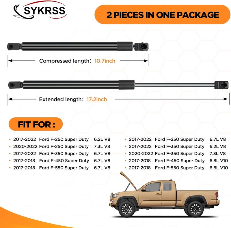 SYKRSS دعائم باب الخلفي SYKRSS لسيارات فورد سوبر ديوتي - Image 2