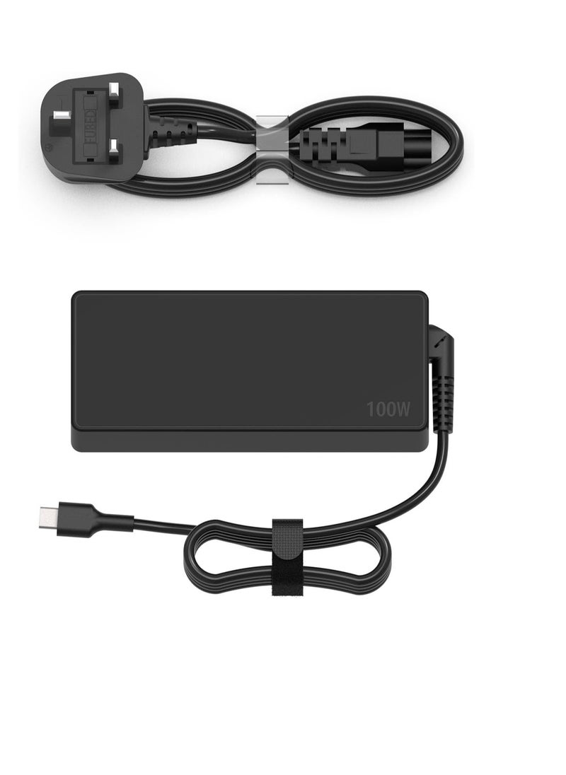 Terabyte - Universal Laptop Charger PD 100W 90W USB C Power Adapter, Type C Power Supply Cord for MacBook Lenovo Dell HP Gateway Asus Acer Samsung LG Sony Monitor TV and More Type C Devices C0077 - Image 1