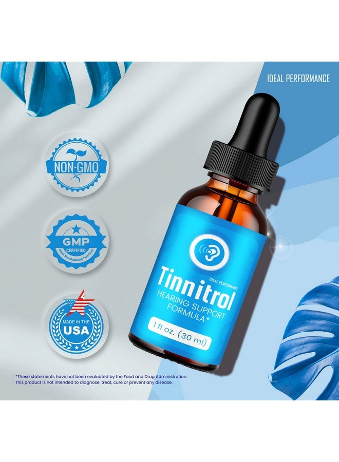 IDEAL PERFORMANCE Tinnitrol Tinnitus Drops, Tinnitrol Tinnitus Relief for Ringing Ears, Advanced Ear Health Support Supplement Liquid Drops All Natural for Healthy Ringing Ear, Tinni Trol Reviews (1 Pack)  - Image 4