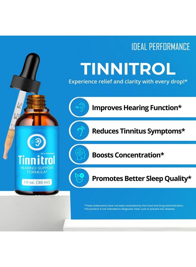 IDEAL PERFORMANCE Tinnitrol Tinnitus Drops, Tinnitrol Tinnitus Relief for Ringing Ears, Advanced Ear Health Support Supplement Liquid Drops All Natural for Healthy Ringing Ear, Tinni Trol Reviews (1 Pack)  - Image 5