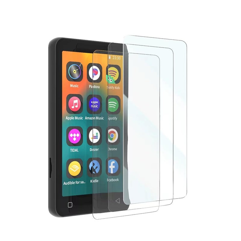 innioasis Tempered Glass Screen Protector for G1 G3 Mp3 Player, Anti-Scratch, 9H Hardness, HD Clear, Bubble Free with Easy Installation Kit, 3 Pack - Image 1