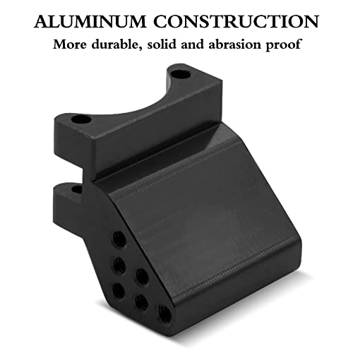 OGUNKE OGRC Adjustable Height Rear Axle Truss Upper Link Mount Aluminum Alloy Link Bracket for Axial SCX24 C10 JLU Gladiator Bronco Upgrade Part (Black) - Image 5