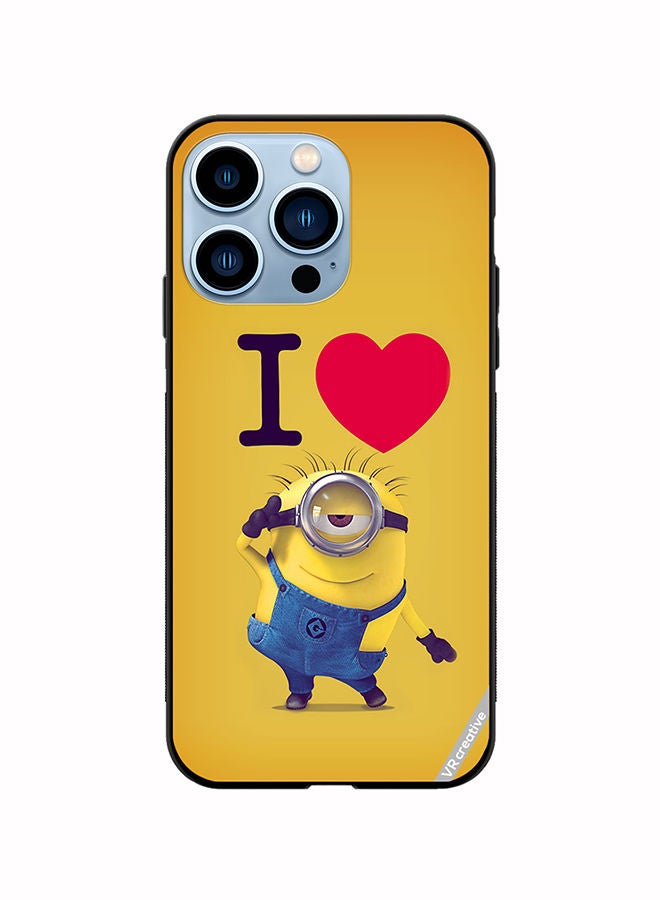 VR CREATIVE Protective Case Cover For Apple iPhone 13 Pro Minions Design Multicolour - Image 1
