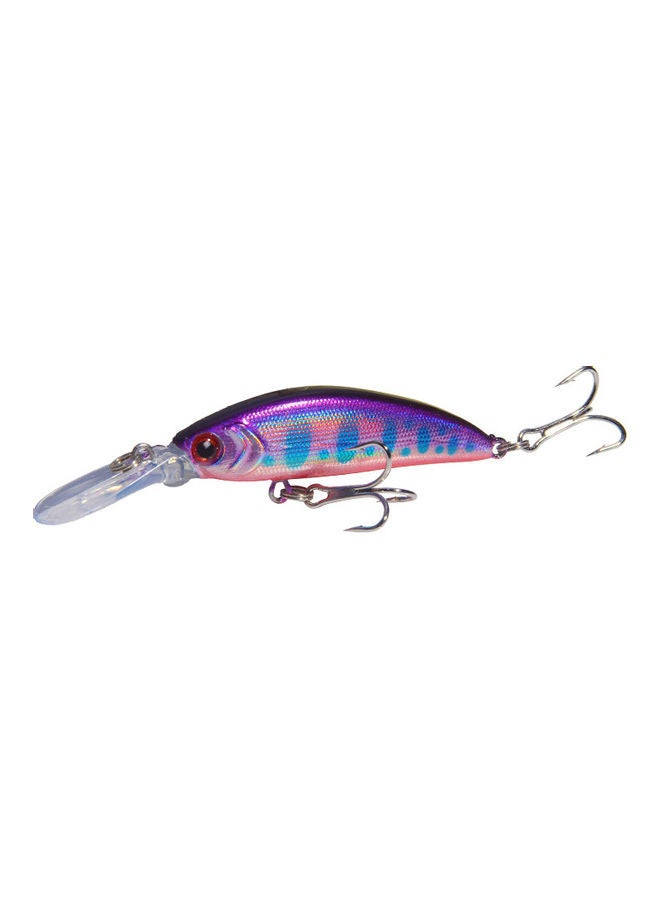 NIBEMINENT Submerged Warped Mouth Bass Bait Fishing Lure 7cm - Image 1
