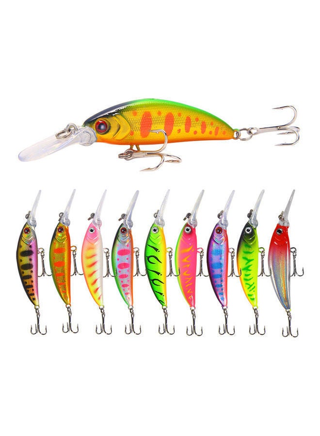 NIBEMINENT Submerged Warped Mouth Bass Bait Fishing Lure 7cm - Image 3