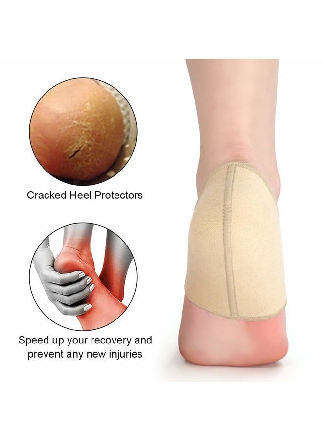 SQHT 's Heel Protectors for ed Heels, Relieve Heel Pain from Plantar Fasciitis, Heel Spur, Achilles (Small (Women's 4.5-7.5, Kid's 3-5.5)) - Image 4