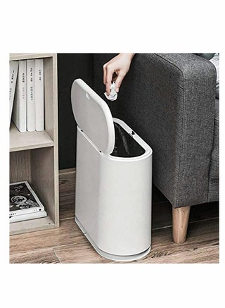 Trash Can, Gallon Slim Garbage Container Bin Removable Liner Bucket with Press Top Lid for Kitchen Bathroom Living Room Office Narrow Place - 10 Liter/2.4 - pzsku/ZDAAEF562B2208D8B4B53Z/45/_/1657614607/1006564e-fd27-490c-9ace-ce618532ae4b