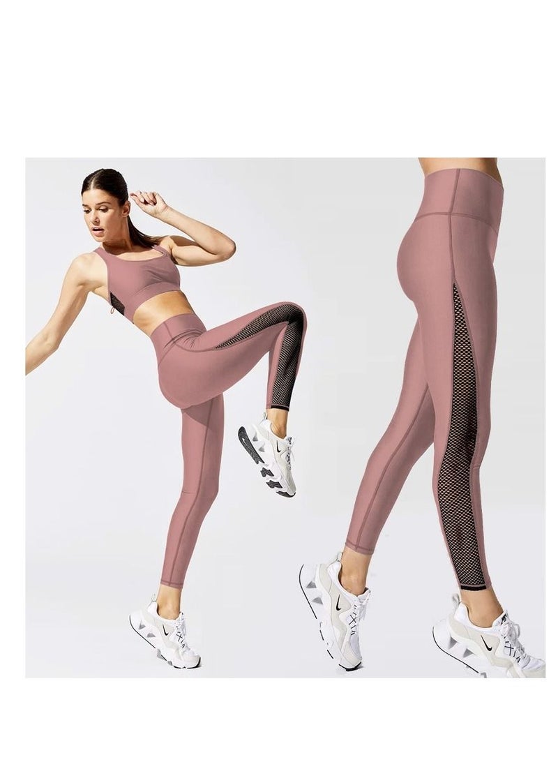 Dee trimmer High-Impact Sports Bra for Women | Light Brown Luxury Fitness Workout Bra | Yoga Activewear Support Bra - Image 3