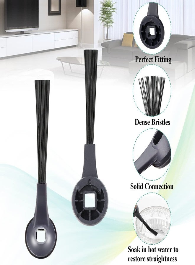 Techecook Accessories for Shark IQ Vacuum Replacement for Shark Robot R101AE (RV1001AE), R101 (RV1001) - 4 Hepa Filters, 6 Side Brushes, 2 Filter, 4 Base Pre-Motor Foam & Felt Filters Kit,1 Cleaning Brush - Image 4