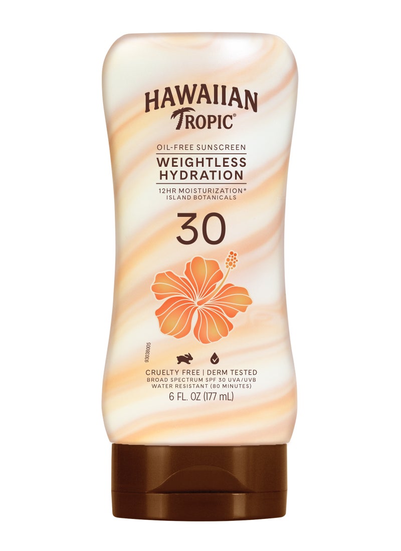 Hawaiian Tropic لوسيون حرير الترطيب الخفيف SPF30 - Image 1