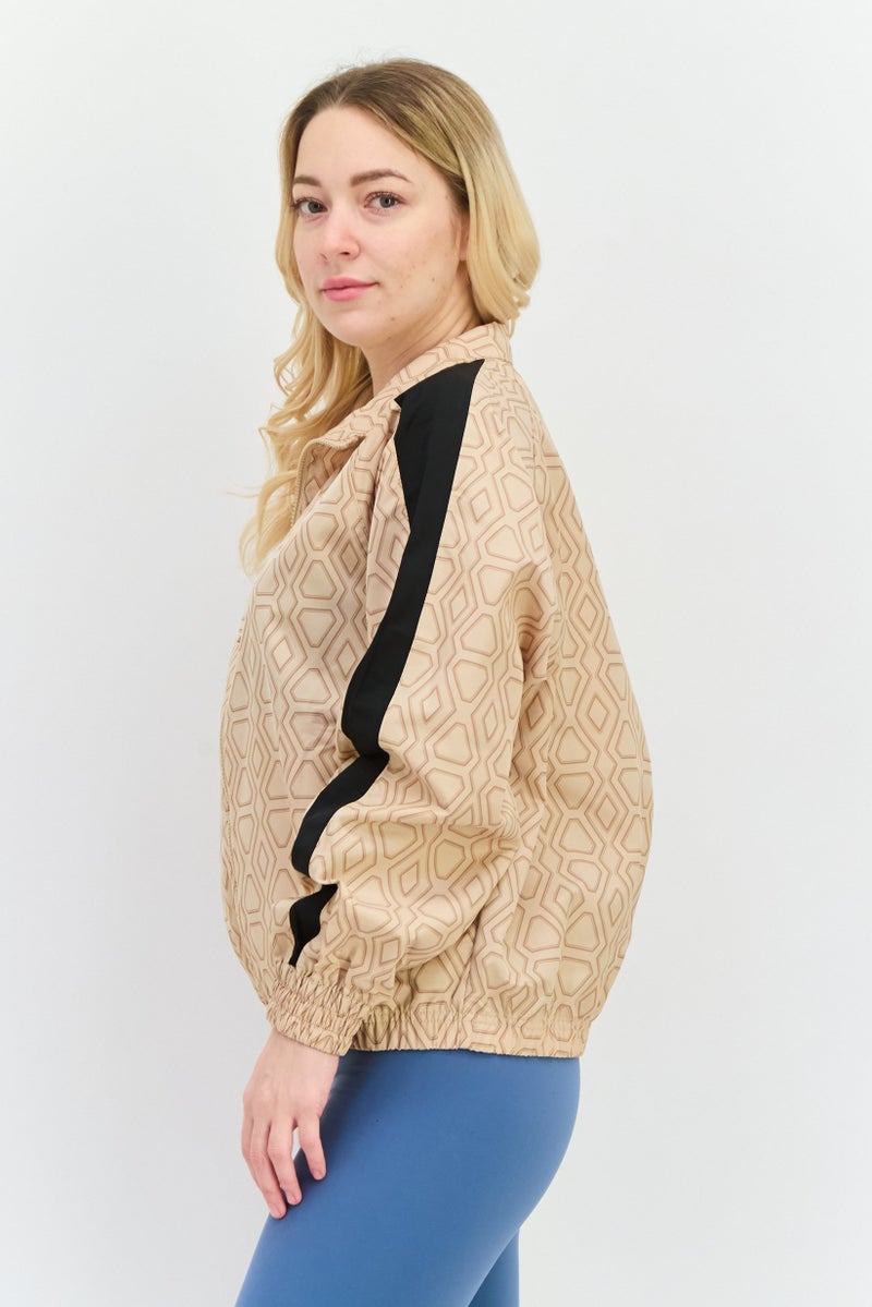 PUMA Women Sportswear Fit Outdoor Jacket, Beige - Image 2