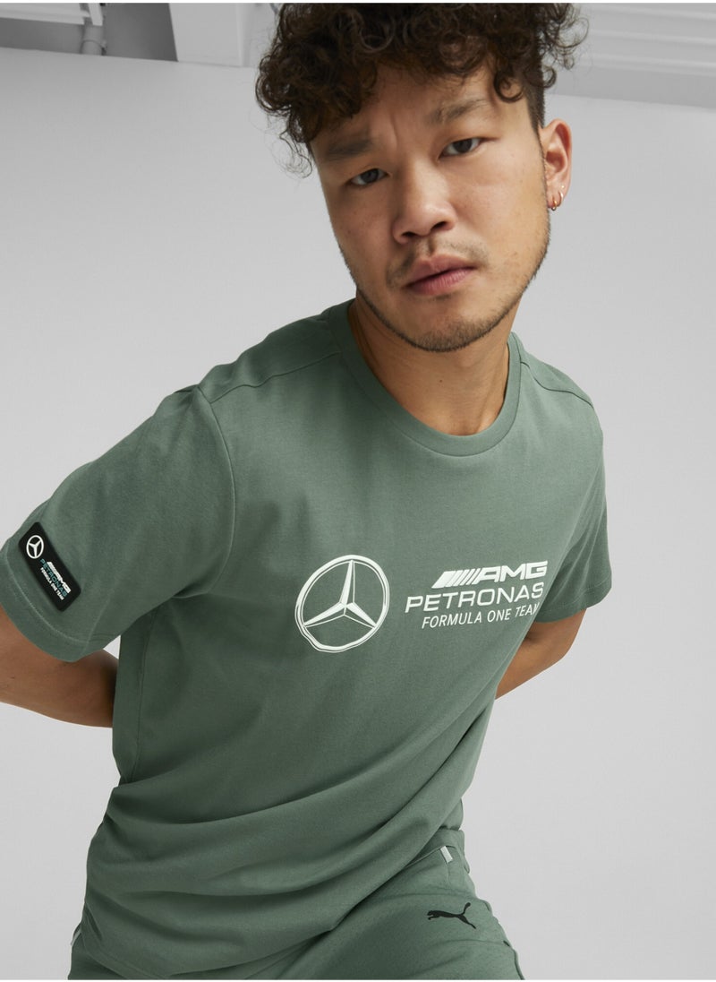 PUMA - Mercedes-AMG Petronas Motorsport F1 Logo Mens T-Shirt - Image 1