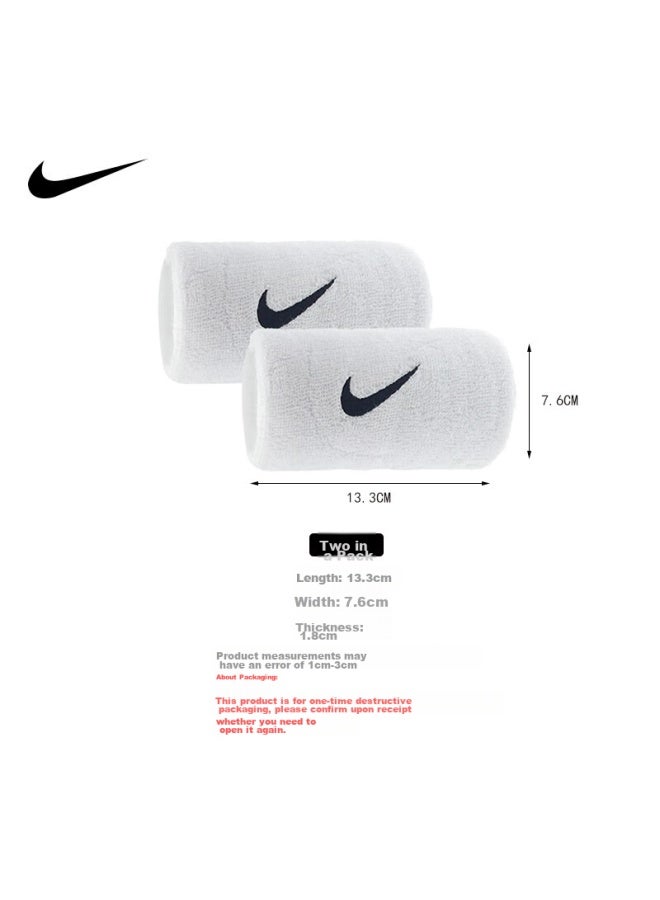 Nike Nike Sports Wristband, Olympic Zheng Qinwen Champion Edition, Sweat-absorbing Wristband, Sweat-wiping Protective Gear, Nnn05101os, White - Image 2
