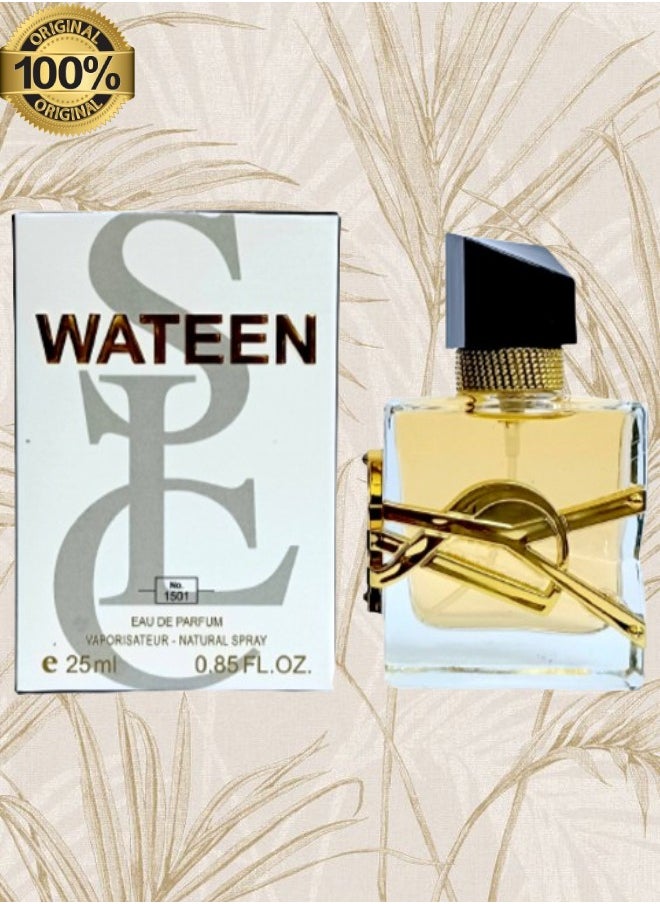 Classic - 2 Pieces Wateen Perfume Number 1501 25ml EDP - Image 1
