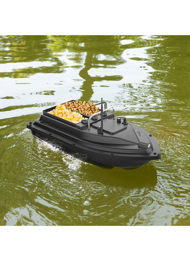 Generic - Wireless Remote Control Fishing Bait Boat with Double Bait Containers Fish Feeder Device with 400-500m Remote Range - Image 1