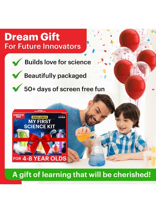 Einstein Box Einstein Box My First Science Kit for Boys and Girls Aged 4-6-8|Birthday Gifts Ideas for Kids| STEM Learning & Education Toys for 4,5,6,7,8 Year Olds | Gift Ideas for Boys & Girls |  - Image 2