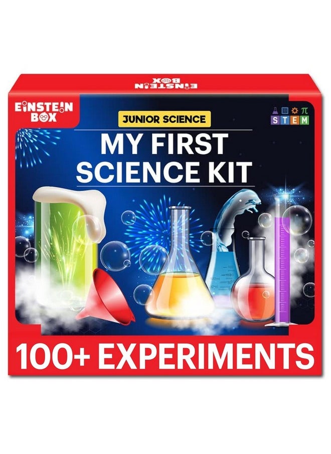 Einstein Box Einstein Box My First Science Kit for Boys and Girls Aged 4-6-8|Birthday Gifts Ideas for Kids| STEM Learning & Education Toys for 4,5,6,7,8 Year Olds | Gift Ideas for Boys & Girls |  - Image 1
