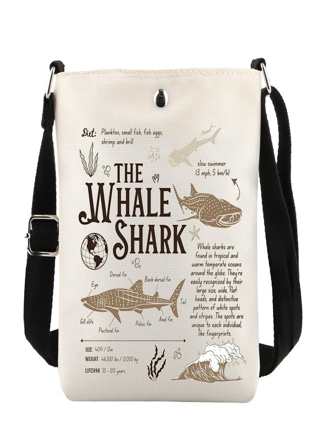 MAOFAED The Whale Shark Crossbody Bag, Shark Lovers Gift, Sea Creature Gift, Ocean Lover Gift, Whale Shark Fan Gift (whale shark) - Image 1